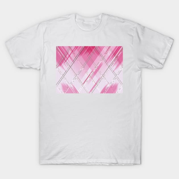 Diagonal stripes background 3 T-Shirt by B&K